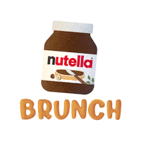 Sunday Brunch Friends Sticker by Nutella France