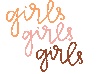 Girls Rule Sticker