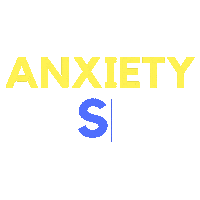 theanxietyproject mental health anxiety anxious mental health matters Sticker