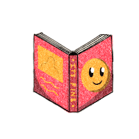 book reading Sticker by Broadly