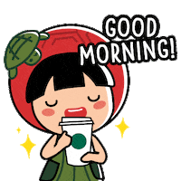 Good Morning Coffee Sticker by Starbucks SG