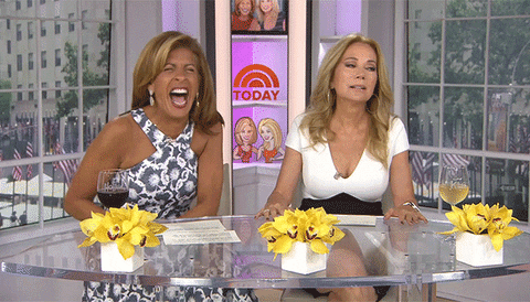 over it klg and hoda GIF