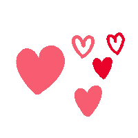 In Love Hearts Sticker by Red Door Tours