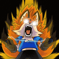 Super Saiyan Crypto GIF by Foxy