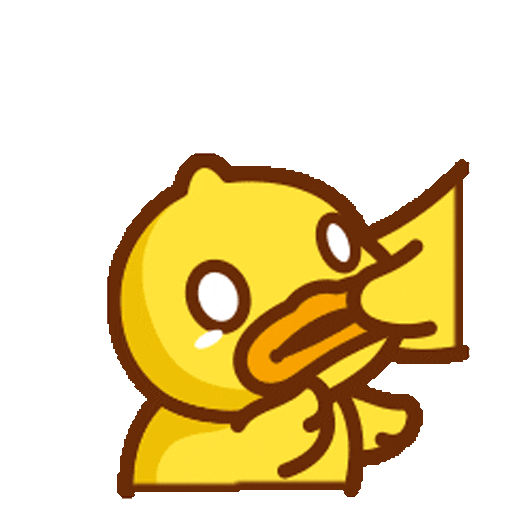 Happy Fun Sticker by B.Duck