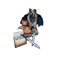 Sheltie Sticker by Geekster Pets