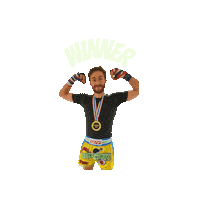 Hugo Clement Winner Sticker