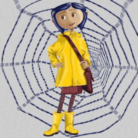 Neil Gaiman Halloween GIF