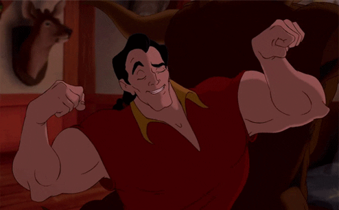beauty and the beast man GIF
