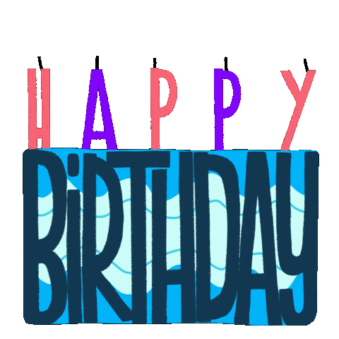 Happy Birthday Sticker