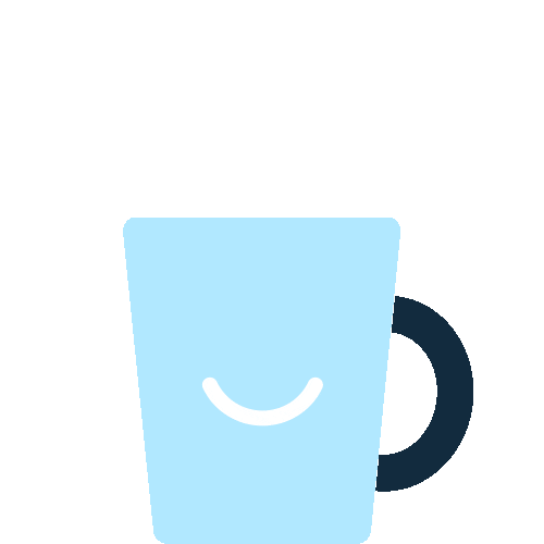 eunoiadigital giphyupload coffee morning tea Sticker