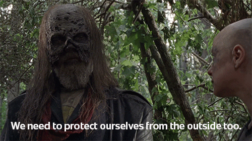 Twd Protect Ourselves GIF by The Walking Dead