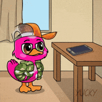 Serious Locked In GIF by Yucky Ducks