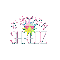 Shredz Sticker by Natalie Obando