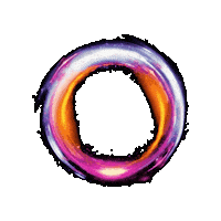 Space Spinning Sticker by The3Flamingos