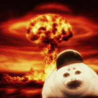 Scared Explosion GIF