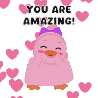 From My Heart Wow Sticker by MeetDuckey