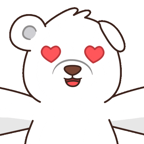 I Love You Kiss Sticker by BEARISH