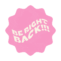 Brb Berightback Sticker by Line and Doodle