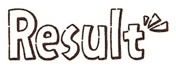 Text Result Sticker