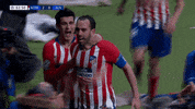 soccer hug GIF by Atlético de Madrid