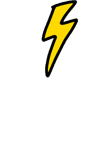 Lightning Sticker by Sanden Treningssenter