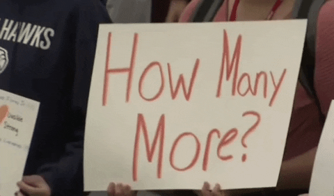 How Many More Protest GIF by GIPHY News