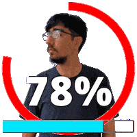 78Percent Sticker