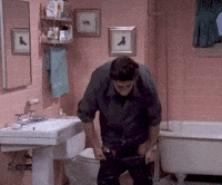 Season 5 Bathroom GIF by Friends
