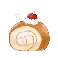 Roll Cake Sticker