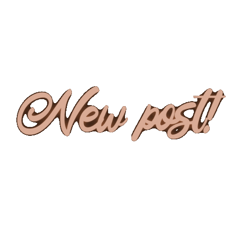 Text New Post Sticker