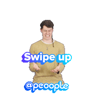 Swipe Up Sticker by Peoople
