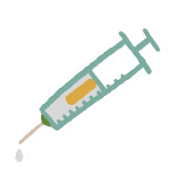 Syringe Medecine Sticker