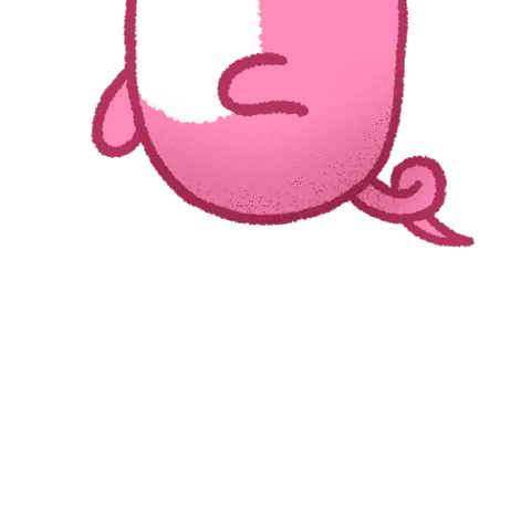 cibithecat cat pink cat cibi cibi the cat Sticker