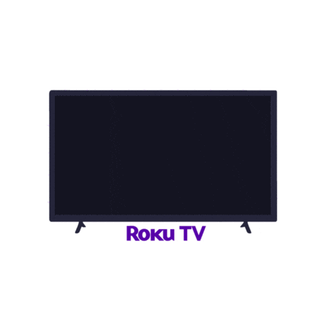 rokumx giphyupload the roku channel series stream Sticker