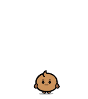 Happy Baby Sticker by LINE FRIENDS