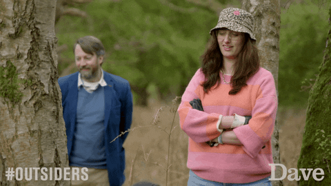 David Mitchell Outsiders GIF