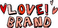 In Love Brand Sticker