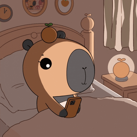 Sweet Dreams Sleeping GIF by CAPY-ERA
