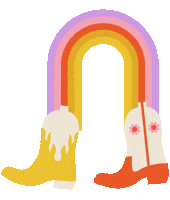 Rainbow Sticker Sticker by Office Hours ZA