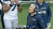 Staring Seattle Seahawks GIF by NFL