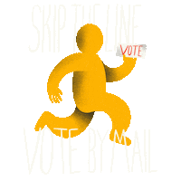 Stay Home Election 2020 Sticker by INTO ACTION