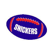 American Football Sticker by SNICKERS