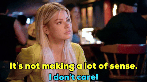 I Dont Care Katie GIF