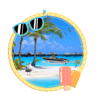 Fun Summer Sticker