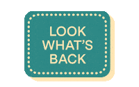 Look Whats Back Sticker by DetourCoffee