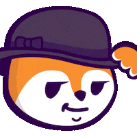 Hat Hello Sticker by Famous Fox Federation