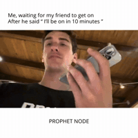 Friend Waiting GIF by ProphetNode