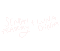Luna Senpai Sticker