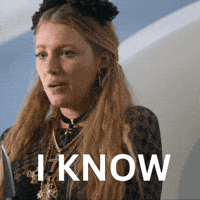 I Know Yes GIF by Blake Lively Fan